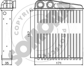 Somora 191050 - Lämmityslaitteen kenno inparts.fi