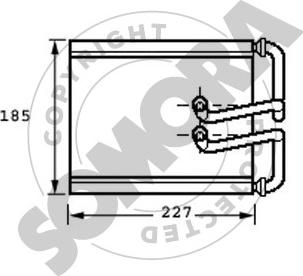 Somora 136550 - Lämmityslaitteen kenno inparts.fi