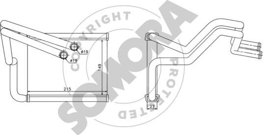 Somora 138050 - Lämmityslaitteen kenno inparts.fi