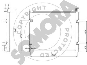 Somora 120560 - Lauhdutin, ilmastointilaite inparts.fi