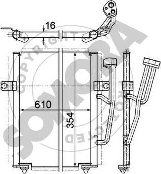 Somora 361260 - Lauhdutin, ilmastointilaite inparts.fi