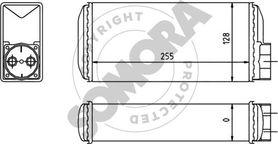 Somora 290150A - Lämmityslaitteen kenno inparts.fi