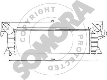 Somora 244345 - Välijäähdytin inparts.fi