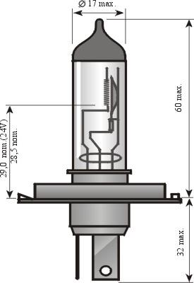 Spahn Glühlampen 54100 - Polttimo, kaukovalo inparts.fi