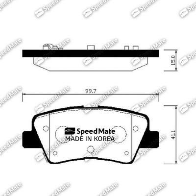 Magneti Marelli 600000099810 - Jarrupala, levyjarru inparts.fi