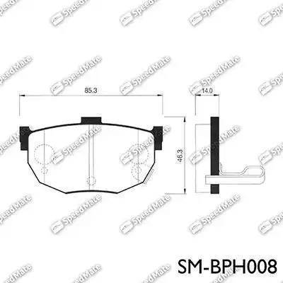 Magneti Marelli 323700009100 - Jarrupala, levyjarru inparts.fi