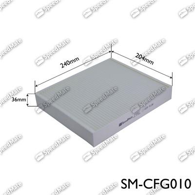 SpeedMate SM-CFG010 - Suodatin, sisäilma inparts.fi