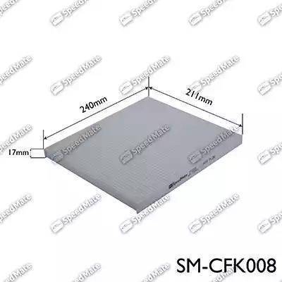 Corteco CP1256 - Suodatin, sisäilma inparts.fi