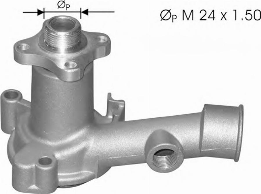 Spidan 91232 - Vesipumppu inparts.fi