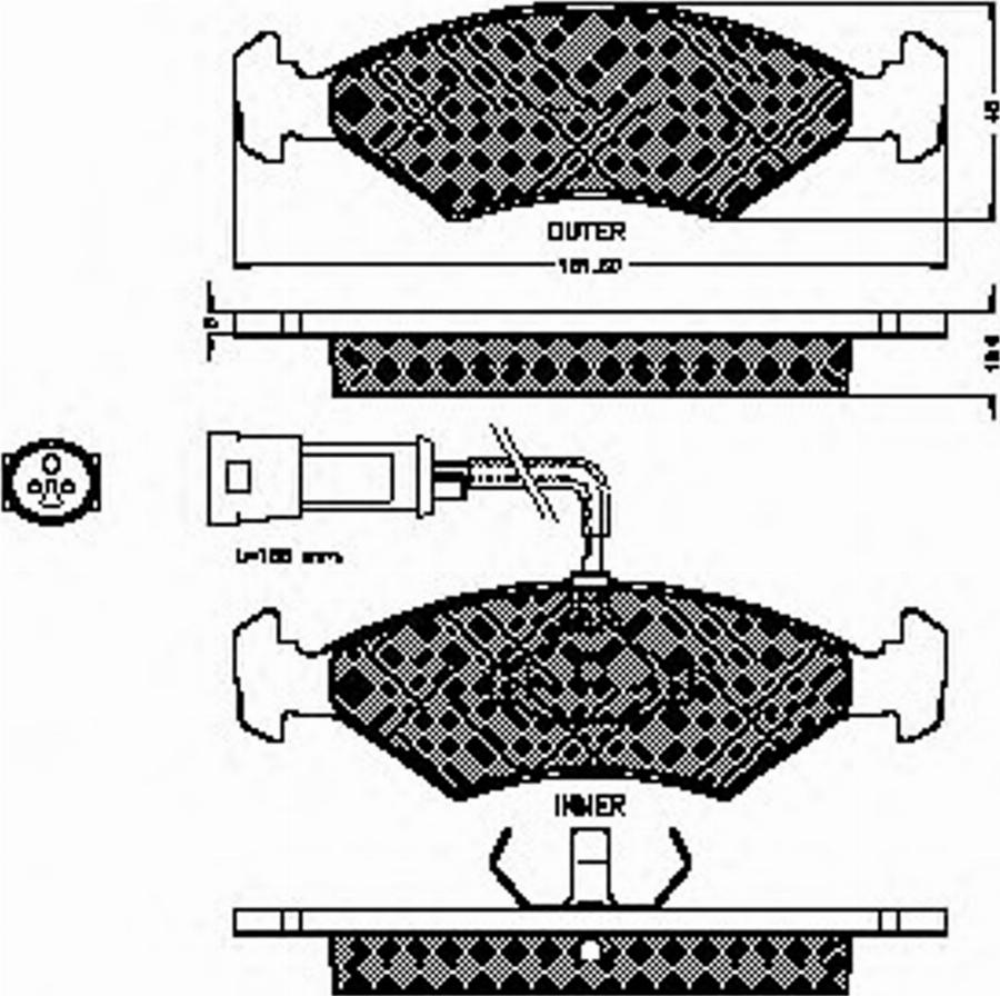 Spidan 30944 - Jarrupala, levyjarru inparts.fi