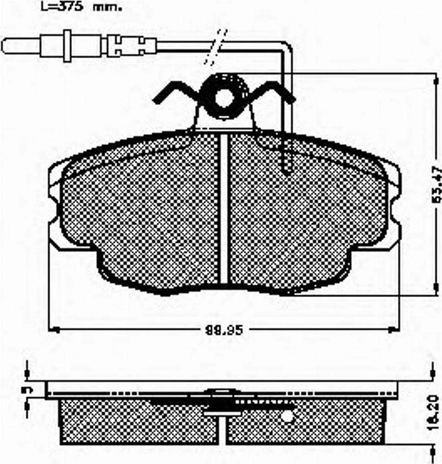 Spidan 30947 - Jarrupala, levyjarru inparts.fi