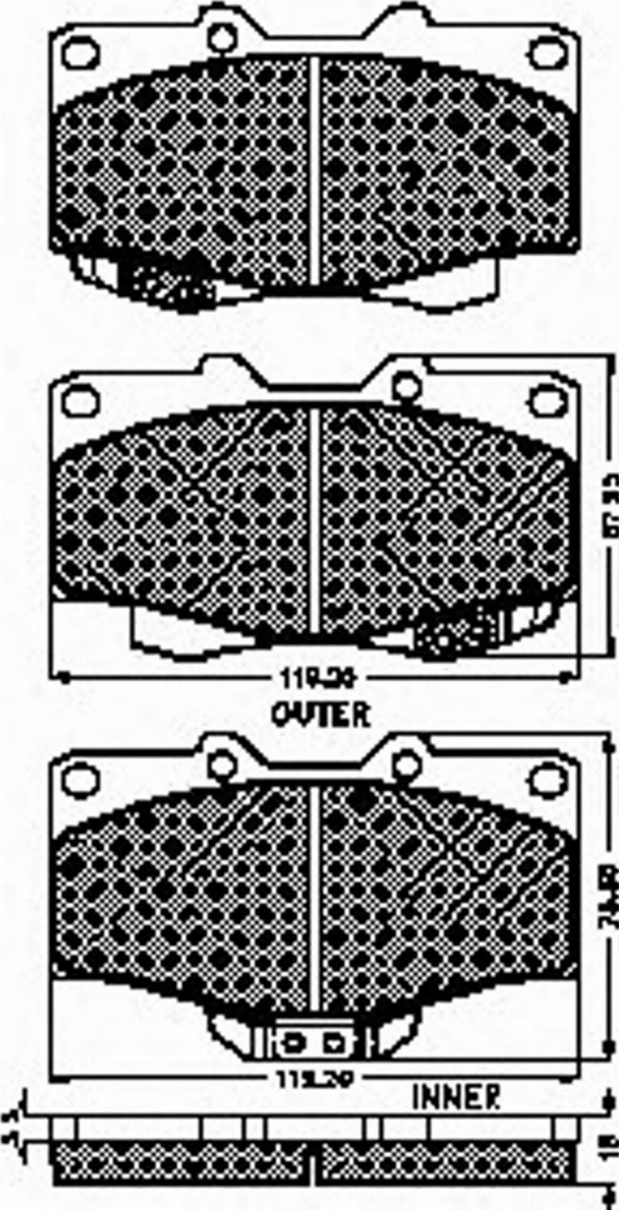 Spidan 30958 - Jarrupala, levyjarru inparts.fi