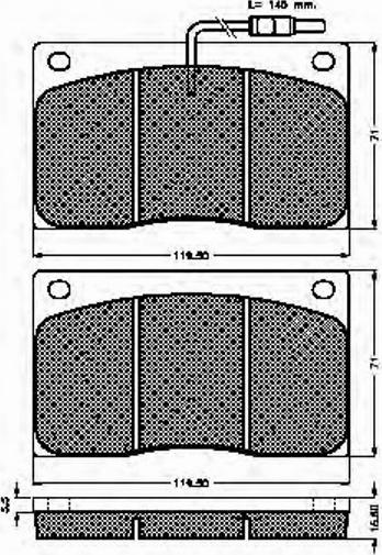 Spidan 31176 - Jarrupala, levyjarru inparts.fi