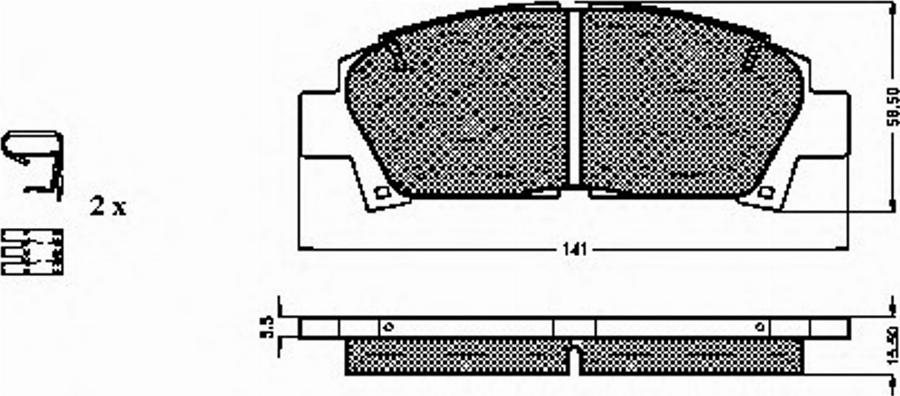 Spidan 31871 - Jarrupala, levyjarru inparts.fi