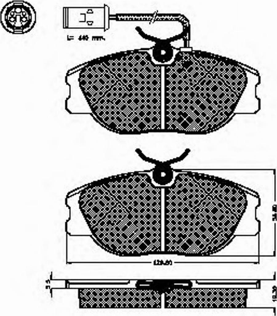 Spidan 31733 - Jarrupala, levyjarru inparts.fi