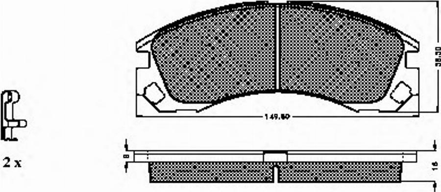 Spidan 32422 - Jarrupala, levyjarru inparts.fi