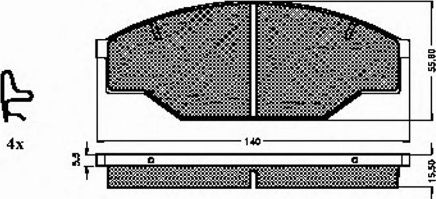 Spidan 32554 - Jarrupala, levyjarru inparts.fi