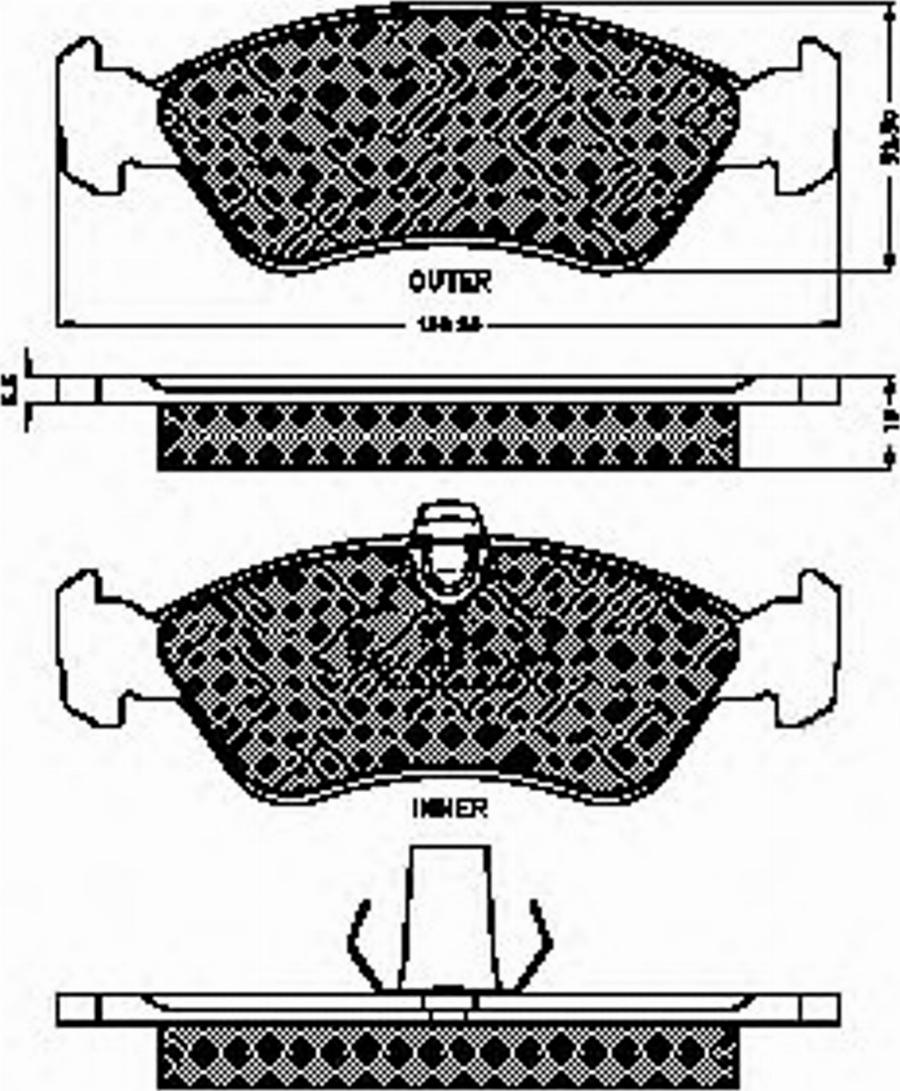 Spidan 32553 - Jarrupala, levyjarru inparts.fi