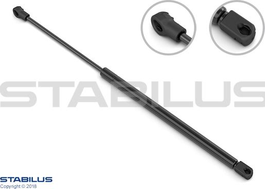 STABILUS 934994 - Kaasujousi, takalasi inparts.fi