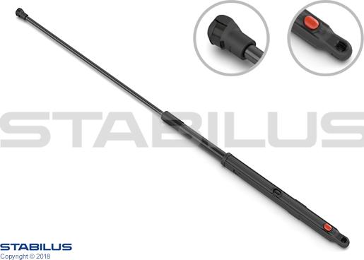 STABILUS 610886 - Kaasujousi, konepelti inparts.fi