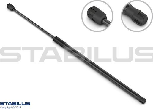 STABILUS 033684 - Kaasujousi, konepelti inparts.fi