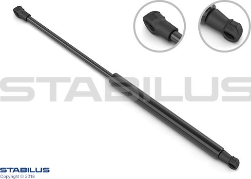 STABILUS 011864 - Kaasujousi, konepelti inparts.fi