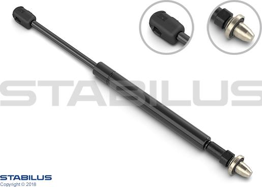 STABILUS 015621 - Kaasujousi, takalasi inparts.fi