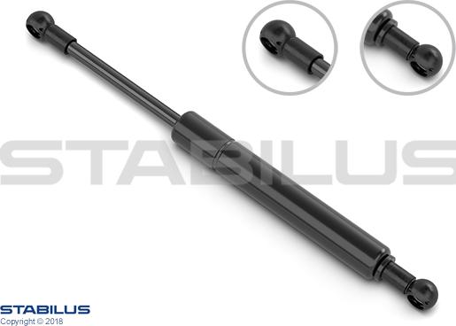 STABILUS 0729PX - Kaasujousi, kuomu inparts.fi