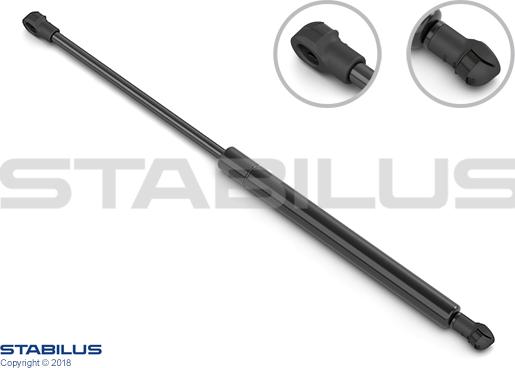 STABILUS 2572WZ - Kaasujousi, takalasi inparts.fi