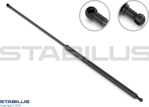 STABILUS 305706 - Kaasujousi, konepelti inparts.fi