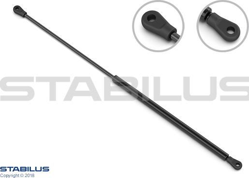 STABILUS 2308BA - Kaasujousi, konepelti inparts.fi