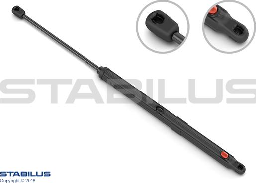 STABILUS 3477XW - Kaasujousi, konepelti inparts.fi