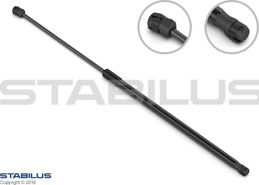 STABILUS 561696 - Kaasujousi, konepelti inparts.fi