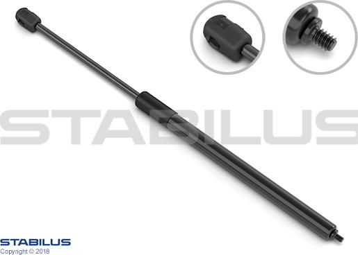 STABILUS 899870 - Kaasujousi, konepelti inparts.fi