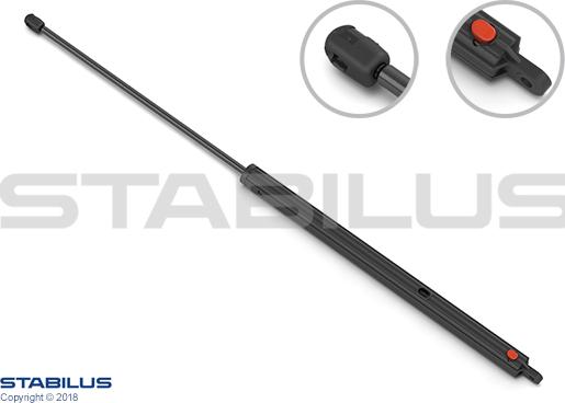 STABILUS 1383BM - Kaasujousi, konepelti inparts.fi