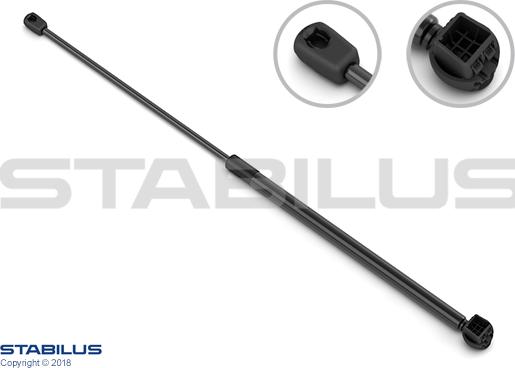 STABILUS 874029 - Kaasujousi, konepelti inparts.fi