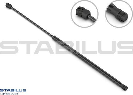 STABILUS 878579 - Kaasujousi, konepelti inparts.fi