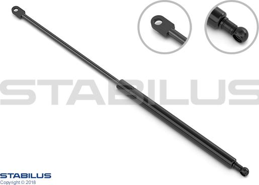 STABILUS 4043KY - Kaasujousi, takalasi inparts.fi