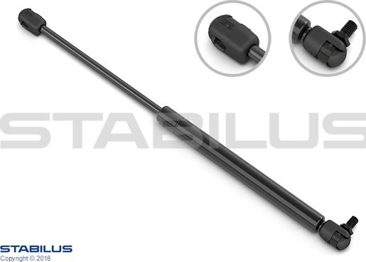 STABILUS 2482LQ - Kaasujousi, työkalukaappi inparts.fi