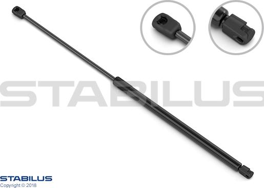 STABILUS 451737 - Kaasujousi, konepelti inparts.fi