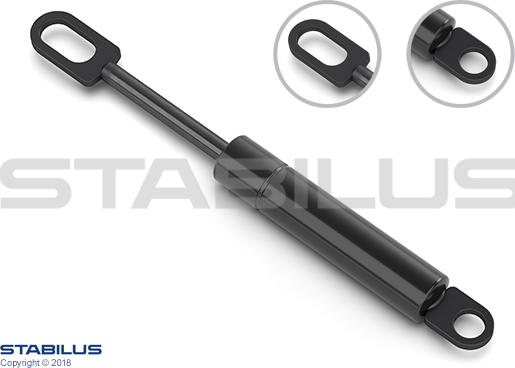 STABILUS 745618 - Kaasujousi, ajovaloluukku inparts.fi