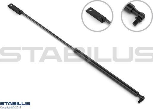 STABILUS 735888 - Kaasujousi, tavaratila inparts.fi