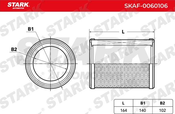 Stark SKAF-0060106 - Ilmansuodatin inparts.fi