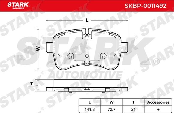 Stark SKBP-0011492 - Jarrupala, levyjarru inparts.fi