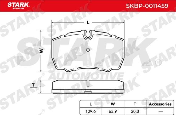 Stark SKBP-0011459 - Jarrupala, levyjarru inparts.fi