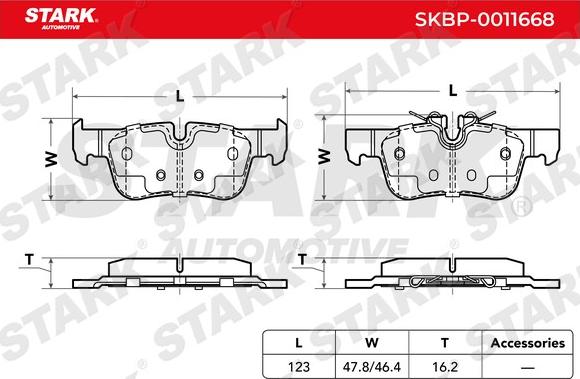 Stark SKBP-0011668 - Jarrupala, levyjarru inparts.fi