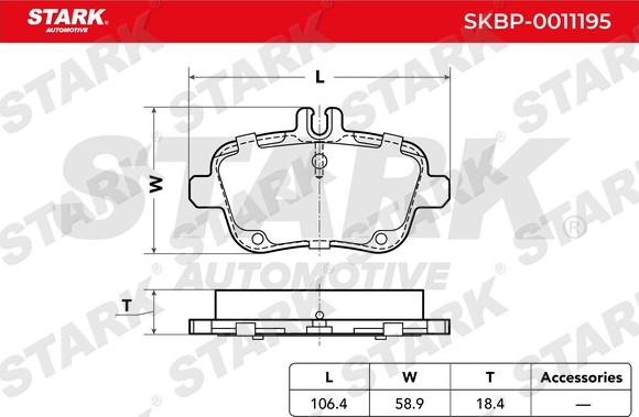 Stark SKBP-0011195 - Jarrupala, levyjarru inparts.fi