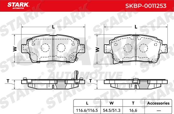 Stark SKBP-0011253 - Jarrupala, levyjarru inparts.fi