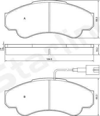 Starline BD S840P - Jarrupala, levyjarru inparts.fi