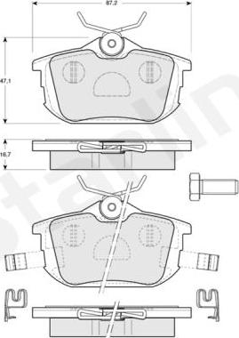 Starline BD S830P - Jarrupala, levyjarru inparts.fi